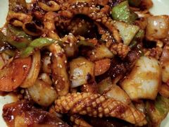 辣炒鱿鱼-贤花饭店(城阳店)