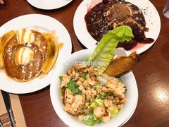 凯撒鸡肉色拉-Pancakes on the rocks(Darling Harbour)
