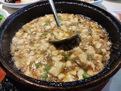 石锅蟹粉豆腐-老头儿油爆虾·三潭印月