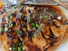 豉汁蒸鲳鱼-金鮀岛潮州酒家