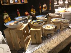 自助取餐区-上海锦江汤臣洲际大酒店壹阶层