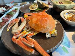 芝士焗松叶蟹-花潮料理艺食馆(成都万象城店)