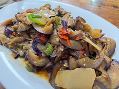 酸笋辣子茄子-南雄雄州土菜餐厅(粤北大厦店)