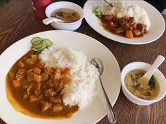 咖喱牛肉盖饭套餐-故宫餐厅(景运门店)