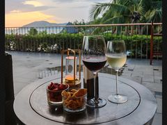 -日落吧·海景咖啡厅·餐酒吧·鸡尾酒·下午茶·乐队表演·浪漫夕阳·三亚文华东方酒店