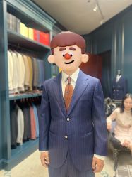 点击看大图 -怒马会 全麻衬西装高级定制