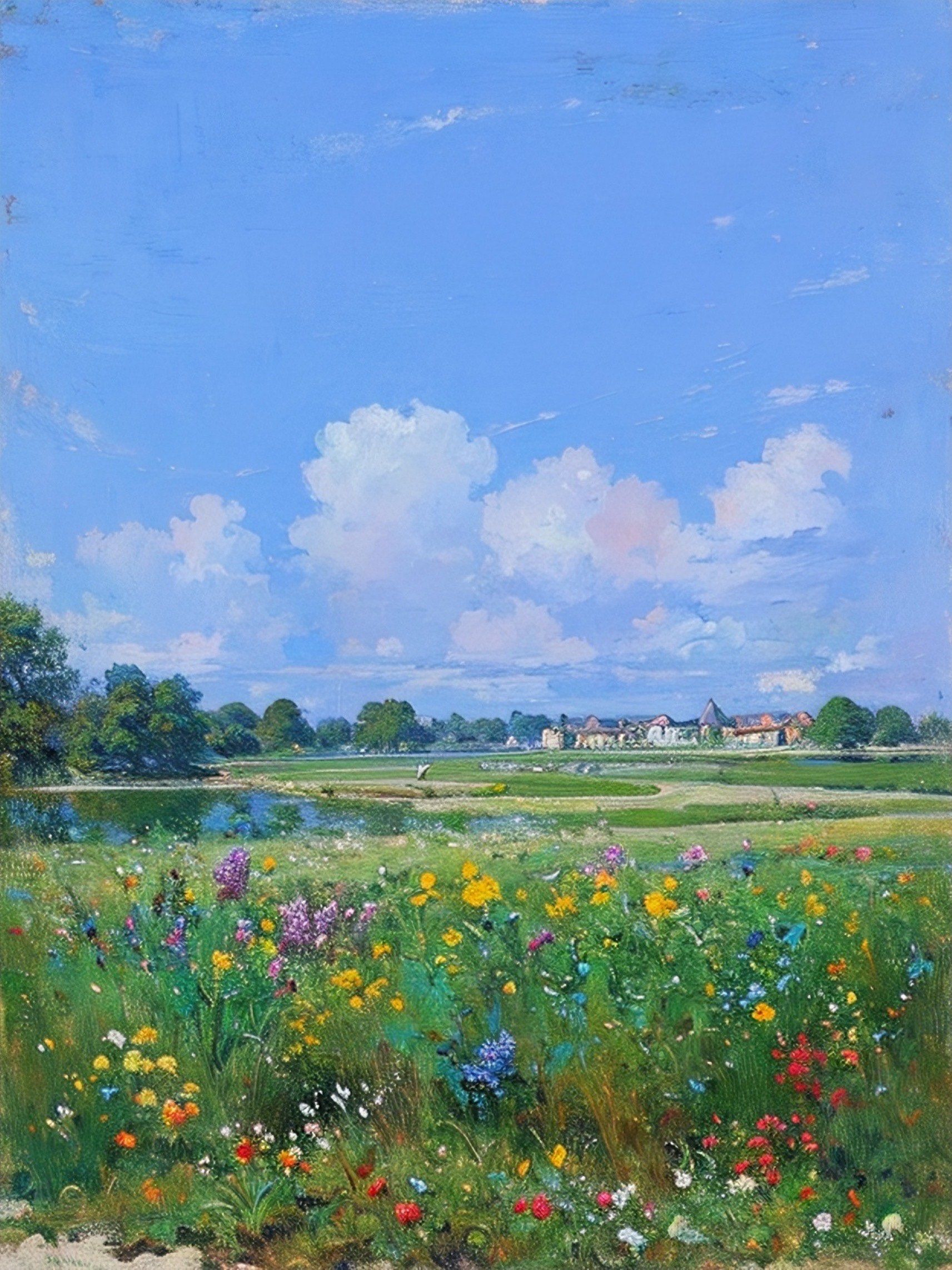 画里的风景