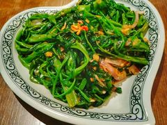 马拉盏炒通菜-大头虾越式风味餐厅(光明广场店)
