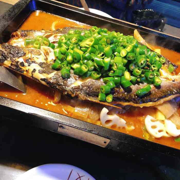 夯鱼烤鱼(567漫天地店)-"一家人吃的,味道挺好的,芒果鱼孩子喜欢吃.
