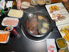 鸳鸯锅底-川麻婆泥锅涮肚·串串火锅(物资学院店)