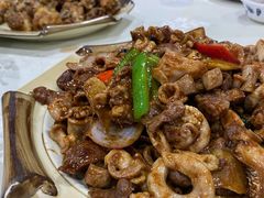 葱姜炒猪杂-标记美食新鲜猪杂(兴南大道店)