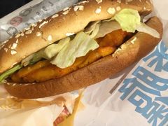 果木香风味火烤鸡腿堡-汉堡王(上海虹口龙之梦)