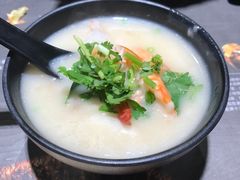 鲜虾干贝粥-潮十三潮汕砂锅粥(高新四路大都荟店)