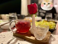 素描玫瑰花茶-素描餐厅(灵隐天竺店)