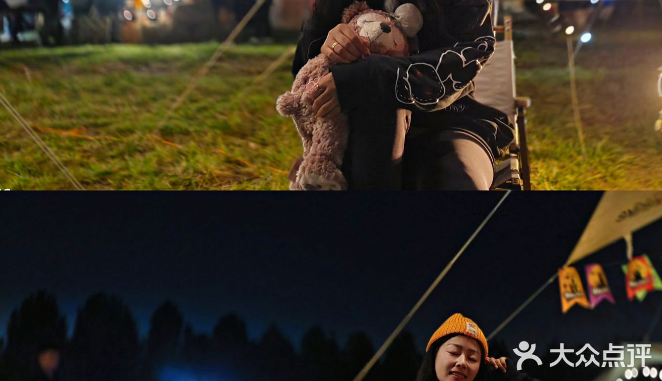 趣玩┃夜幕下的露营真香！手机直出照片真香！