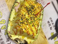 菠萝沙拉-恩你小木屋米酒店(莱山店)