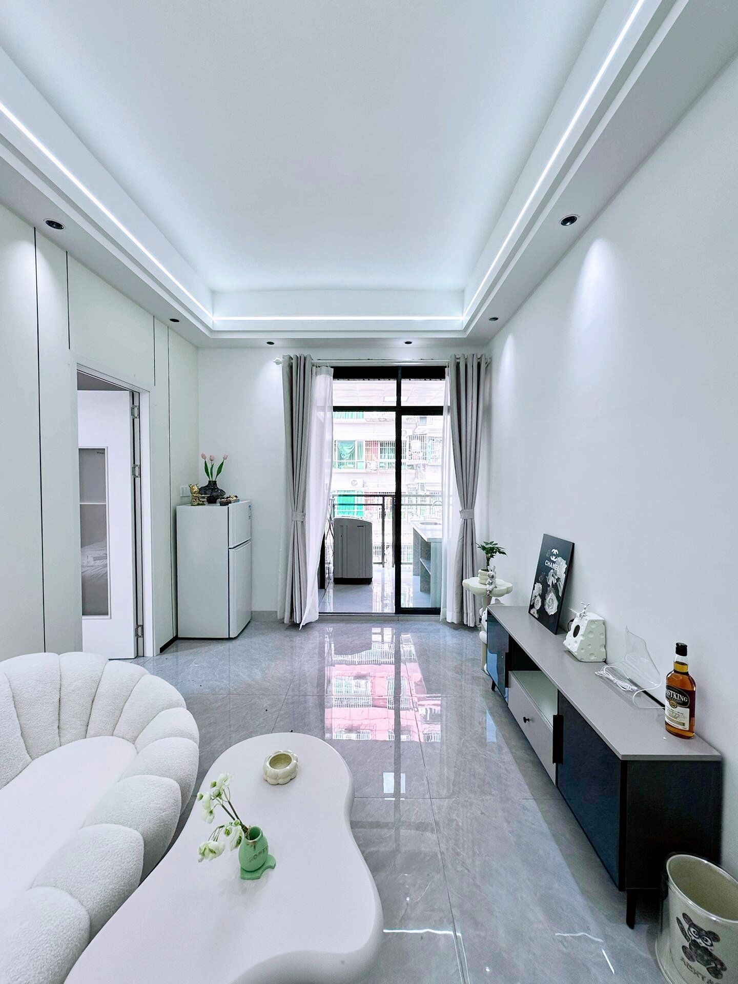 简约现代风格的客厅