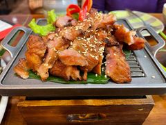 烤猪颈肉-荷花泰菜(东方新天地店)