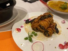 捞汁紫豆卷-若蘭慈·无国界素食料理(欢乐海岸店)