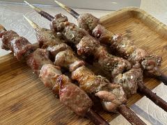 红柳现穿羊肉串-金家老三饭庄(常营店)