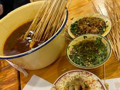 -拈签一笑黄牛肉辣卤串串