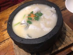 招牌豆浆煮鱼-那兰楼私房餐厅