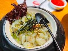 芥末章鱼豆腐沙拉-鳗鱼家·深夜食堂(军博店)