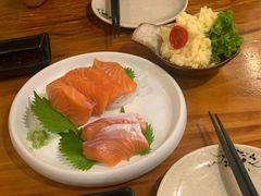 三文鱼刺身-百步拉面