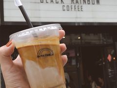 -black rainbow coffee