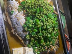 -探鱼·鲜青椒爽麻烤鱼(番禺万达店)