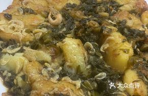 Potato Pancake Stir-Fried with Pickled Cabbage