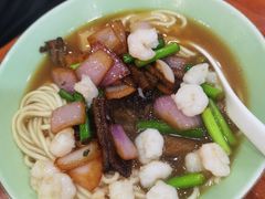 虾爆鳝面-奎元馆.百年奎元.非遗传承(西湖边的解放路店)