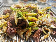 孜然羊肉-老浒记烤鸭-北京菜(琉璃厂店)