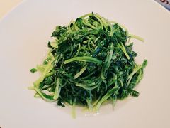 清炒鸡毛菜-真地道京味府·鲜橙烤鸭·北京菜(朝外大街东大桥店)