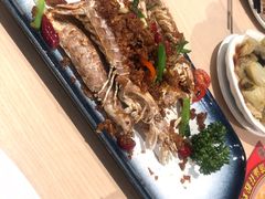 椒盐濑尿虾-避风塘(宝山万达店)