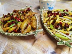 干煸藕夹-小民大排档(马场角横路店)