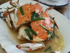 葱油梭子蟹-海鲜人家(吕四店)