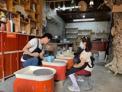 -不贰手作陶艺diy·烧玻璃·银饰团建(人民大学店)