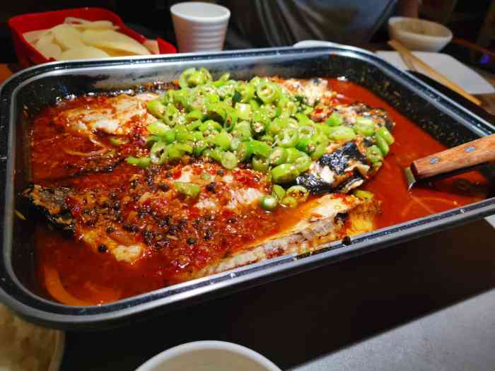 青炉里青花椒烤鱼(澳德乐24h店)-"半夜团了青炉里烤鱼的代金券,和家人