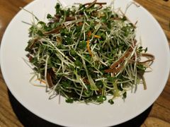 豆皮拌萝卜苗-聚缘堂·海鲜私房菜(松岭路店)