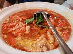 自制泡菜虾滑汤锅-付掌柜在成都·热炒砂锅集(金禾店)