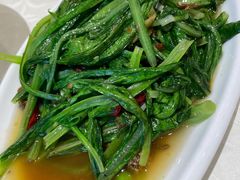 豆豉鲮鱼油麦菜-新洪记·丽久饭店(铁西店)