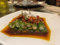 水豆豉拌秋葵-大蓉和(一品天下店)