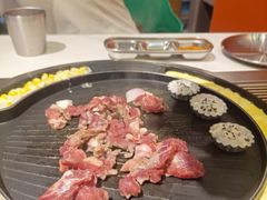 -山野的朋友露营炭火烤肉