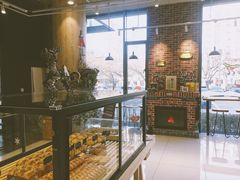 面包甜点陈列柜-熊叔熊婶面包房(团结湖店)