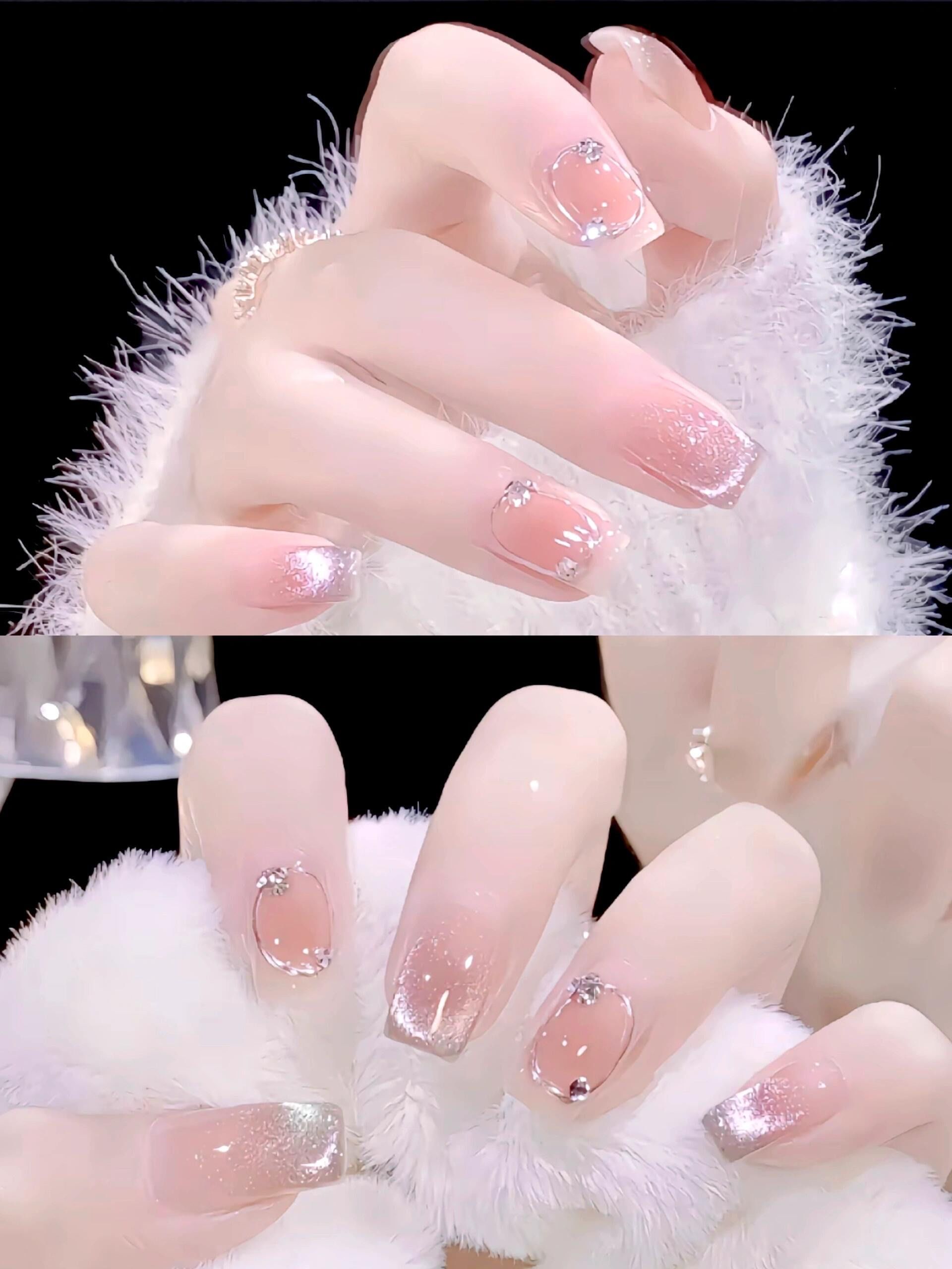 小清新美甲,少女心爆棚✨