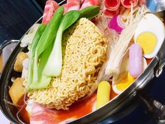 牛肉部队锅-泰好吃芝士年糕火锅(独墅湖店)