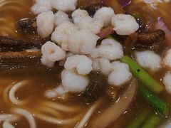 虾爆鳝面-奎元馆.百年奎元.非遗传承(西湖边的解放路店)