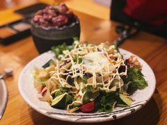 温泉蛋色拉-丸藏和牛烧肉专门店(园区师惠坊店)