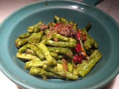 黑松露四季豆-蜜桃花开·中西融合菜E&W(南长街店)
